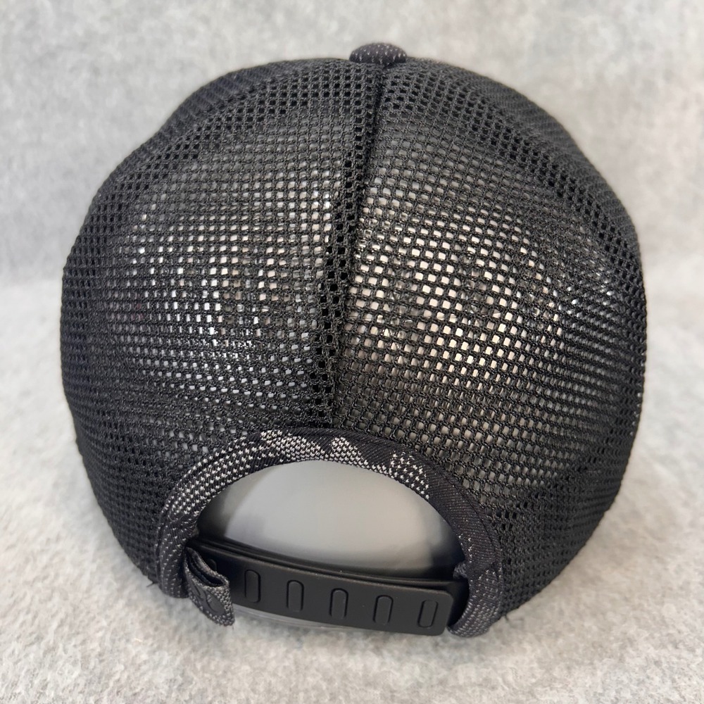 Lululemon Camo Print Unisex Black Trucker Hat Mesh Snapback OS - Picture 3 of 12